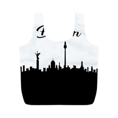 Berlin Full Print Recycle Bags (m)  by Valentinaart