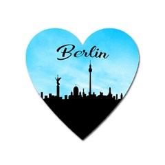 Berlin Heart Magnet by Valentinaart