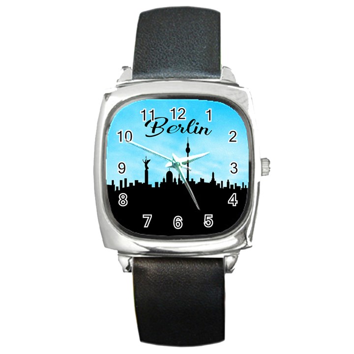 Berlin Square Metal Watch