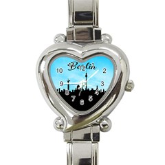 Berlin Heart Italian Charm Watch by Valentinaart