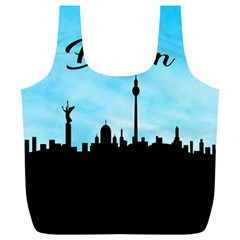 Berlin Full Print Recycle Bags (l)  by Valentinaart