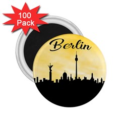 Berlin 2 25  Magnets (100 Pack)  by Valentinaart