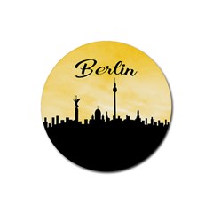 Berlin Rubber Coaster (round)  by Valentinaart