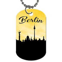 Berlin Dog Tag (two Sides) by Valentinaart