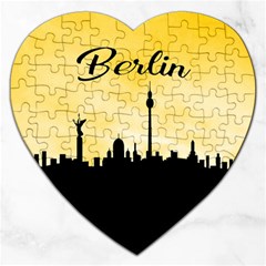 Berlin Jigsaw Puzzle (heart) by Valentinaart