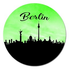 Berlin Magnet 5  (round) by Valentinaart