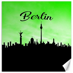 Berlin Canvas 12  X 12   by Valentinaart