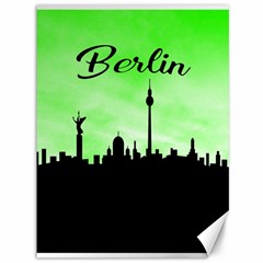 Berlin Canvas 36  X 48   by Valentinaart