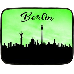 Berlin Fleece Blanket (mini) by Valentinaart