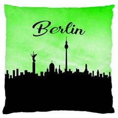 Berlin Standard Flano Cushion Case (one Side) by Valentinaart