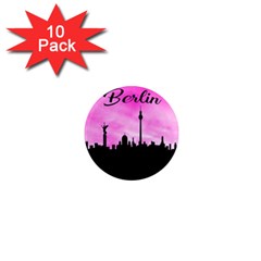 Berlin 1  Mini Magnet (10 Pack)  by Valentinaart