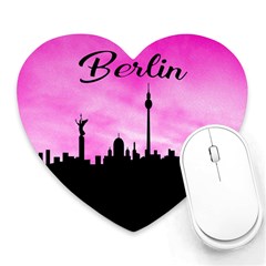 Berlin Heart Mousepads by Valentinaart