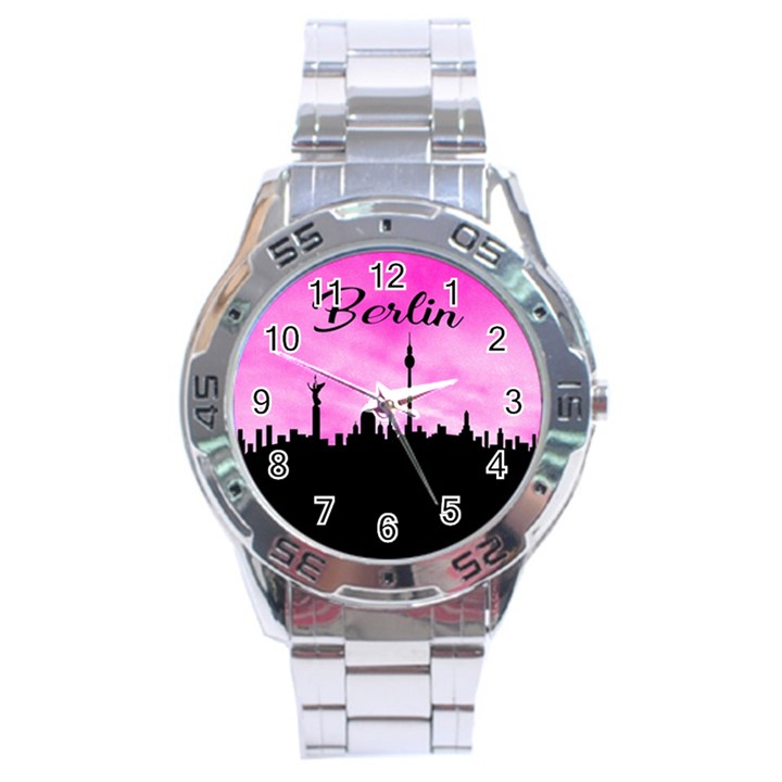 Berlin Stainless Steel Analogue Watch