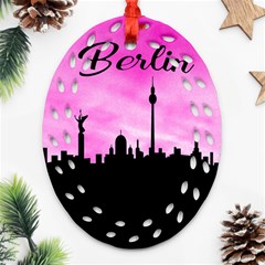 Berlin Oval Filigree Ornament (two Sides) by Valentinaart