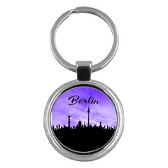 Berlin Key Chains (round)  by Valentinaart