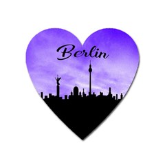 Berlin Heart Magnet by Valentinaart