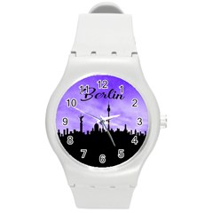 Berlin Round Plastic Sport Watch (m) by Valentinaart