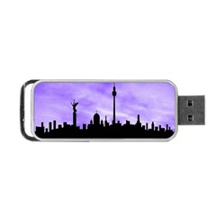 Berlin Portable Usb Flash (two Sides) by Valentinaart