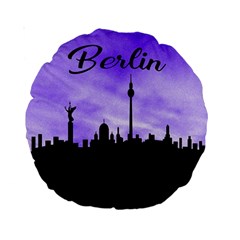 Berlin Standard 15  Premium Round Cushions by Valentinaart