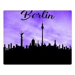 Berlin Double Sided Flano Blanket (large)  by Valentinaart