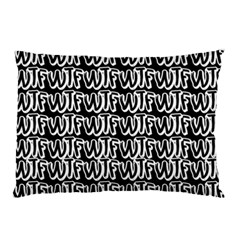 Wtf Pillow Case by Valentinaart