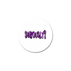 Seriously Golf Ball Marker (4 Pack) by Valentinaart