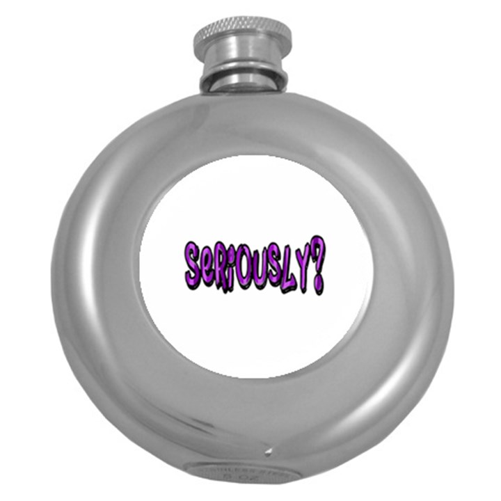 Seriously Round Hip Flask (5 oz)