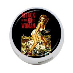 Attack Of The 50 Ft Woman 4-port Usb Hub (two Sides)  by Valentinaart