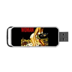 Attack Of The 50 Ft Woman Portable Usb Flash (one Side) by Valentinaart