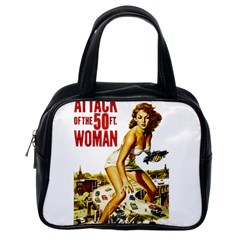 Attack of the 50 ft woman Classic Handbags (One Side)