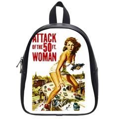 Attack of the 50 ft woman School Bags (Small) 