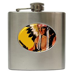 White Eagle Hip Flask (6 Oz) by Valentinaart