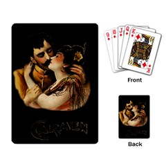 Carmen Playing Card by Valentinaart