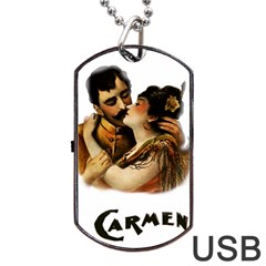 Carmen Dog Tag Usb Flash (one Side) by Valentinaart