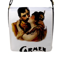 Carmen Flap Messenger Bag (l)  by Valentinaart