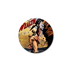 The War Of Wealth Golf Ball Marker (4 Pack) by Valentinaart