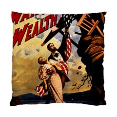 The War Of Wealth Standard Cushion Case (two Sides) by Valentinaart