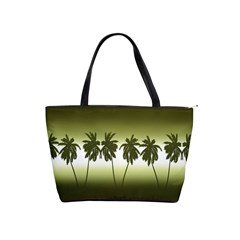 Tropical Sunset Shoulder Handbags by Valentinaart