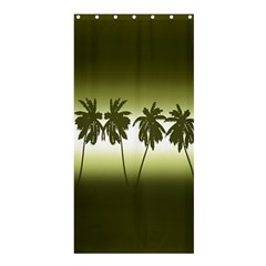 Tropical Sunset Shower Curtain 36  X 72  (stall)  by Valentinaart