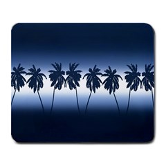 Tropical Sunset Large Mousepads by Valentinaart