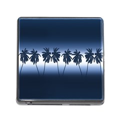 Tropical Sunset Memory Card Reader (square) by Valentinaart