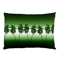 Tropical Sunset Pillow Case by Valentinaart