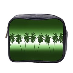 Tropical Sunset Mini Toiletries Bag 2-side by Valentinaart