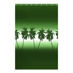 Tropical Sunset Shower Curtain 48  X 72  (small)  by Valentinaart