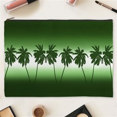 Tropical Sunset Cosmetic Bag (xxxl)  by Valentinaart