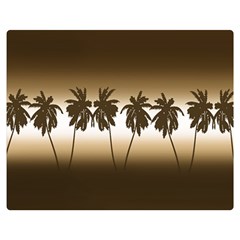 Tropical Sunset Double Sided Flano Blanket (medium) 