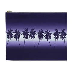 Tropical Sunset Cosmetic Bag (xl) by Valentinaart