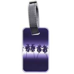 Tropical Sunset Luggage Tags (two Sides) by Valentinaart