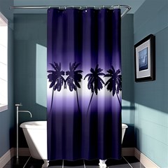 Tropical Sunset Shower Curtain 36  X 72  (stall)  by Valentinaart