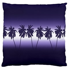 Tropical Sunset Large Cushion Case (two Sides) by Valentinaart